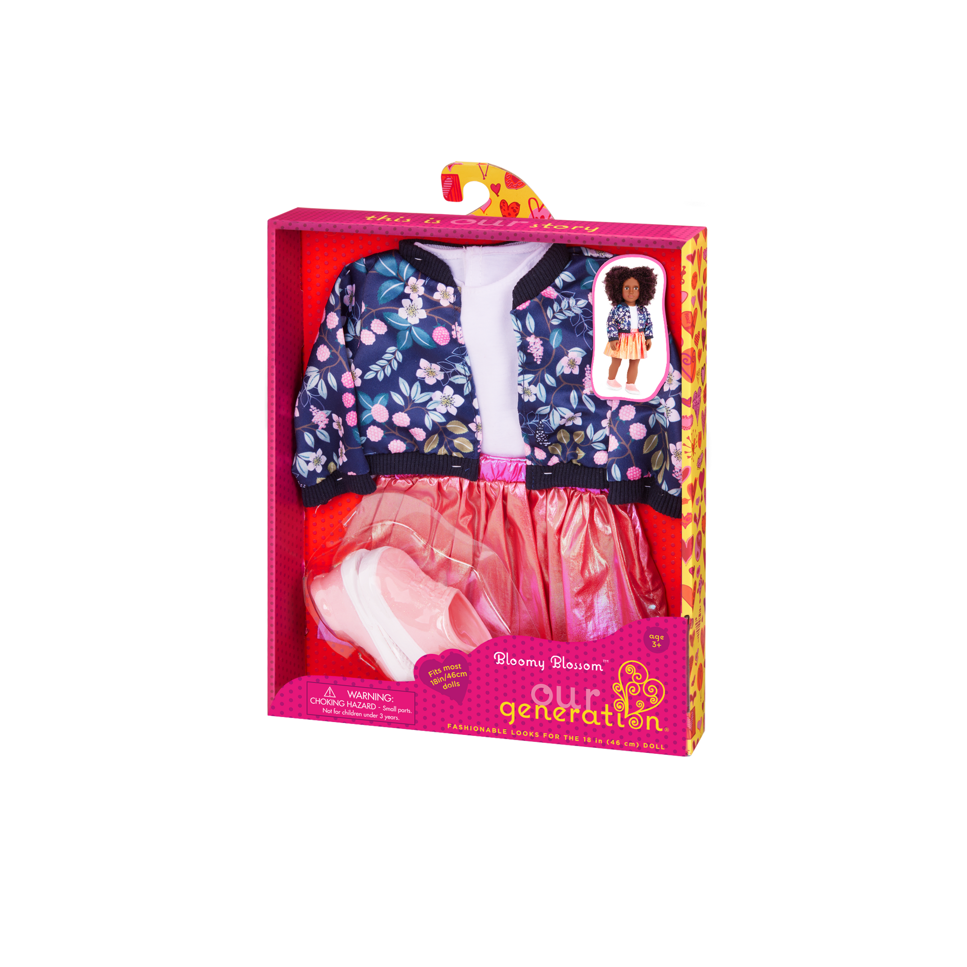 ur Generation Bloomy Blossom outfit for 46cm dolls