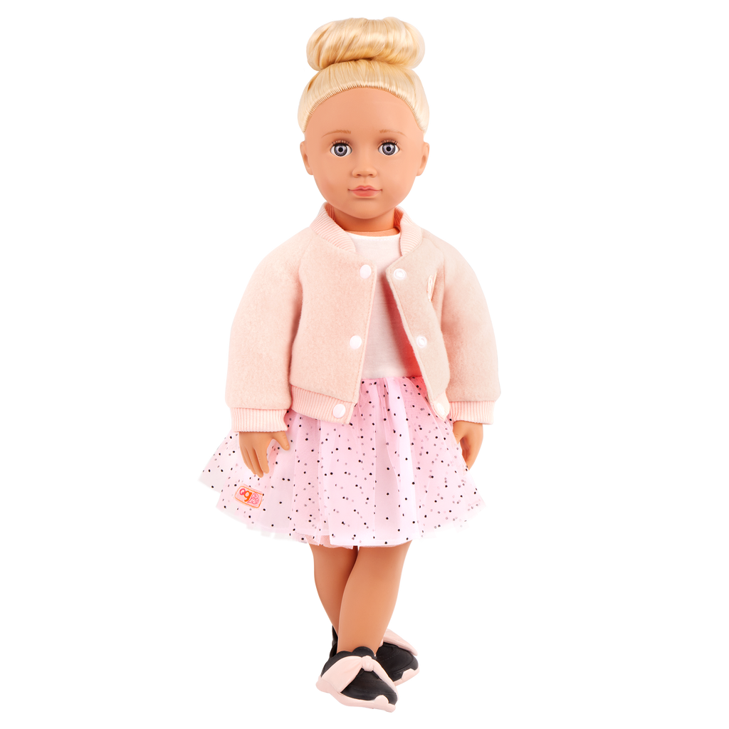 Ballet Academy ballet themed 46cm doll outfit