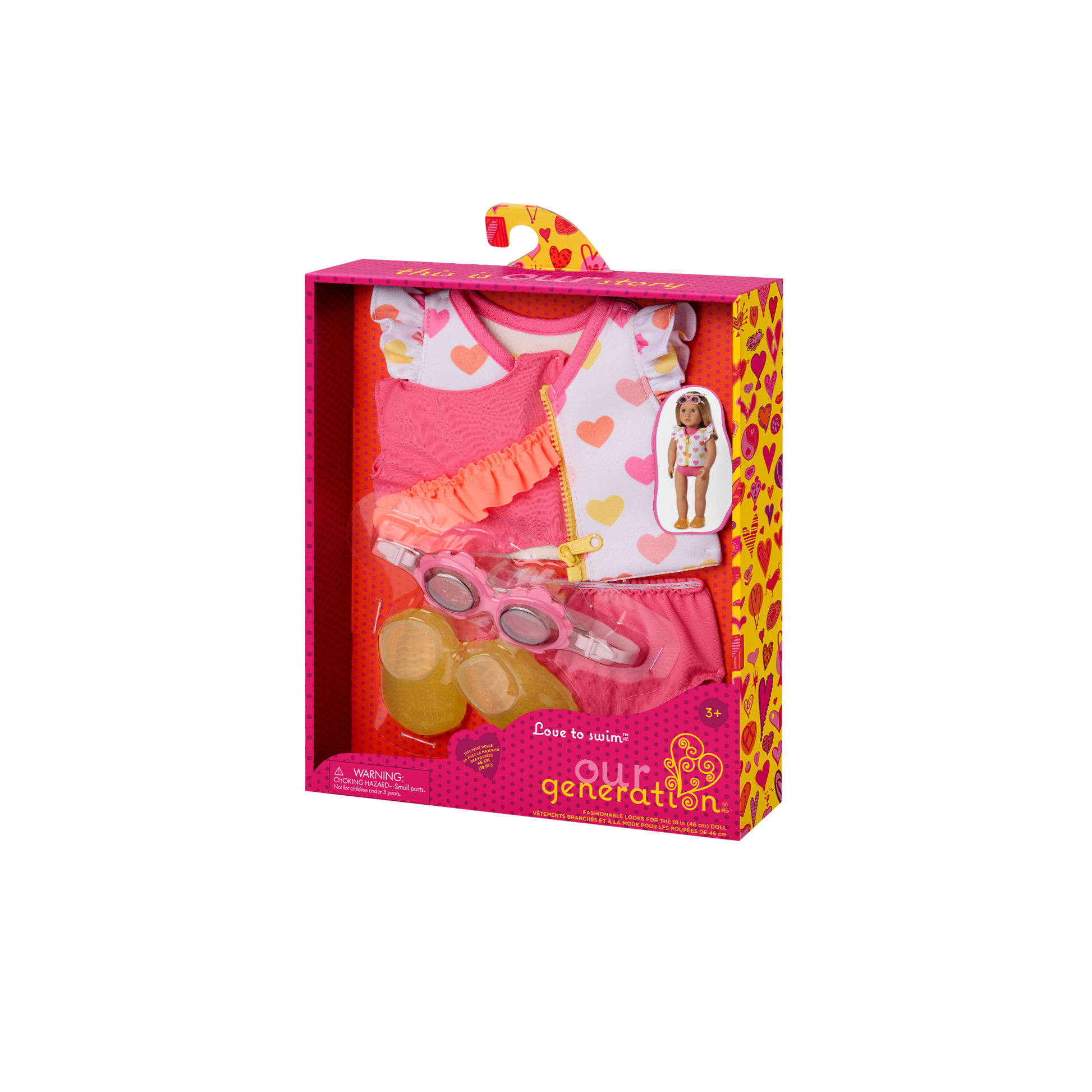 Our Generation Love to Swim Outfit for 46cm Dolls