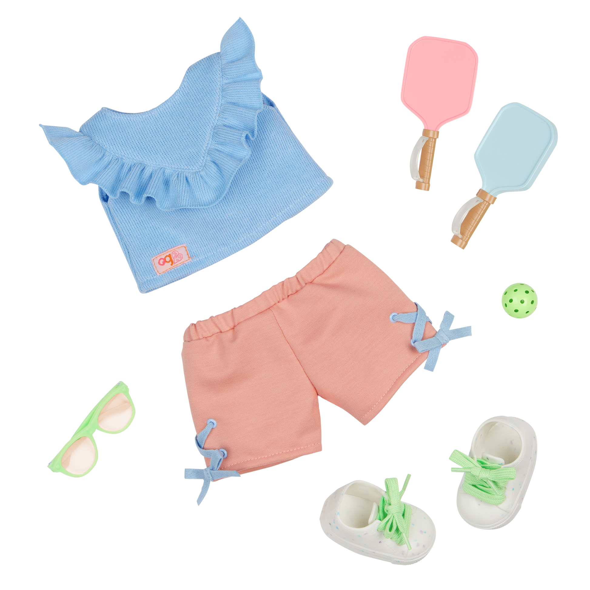 Our Generation Serve with Love Pickleball Outfit for 46cm Dolls