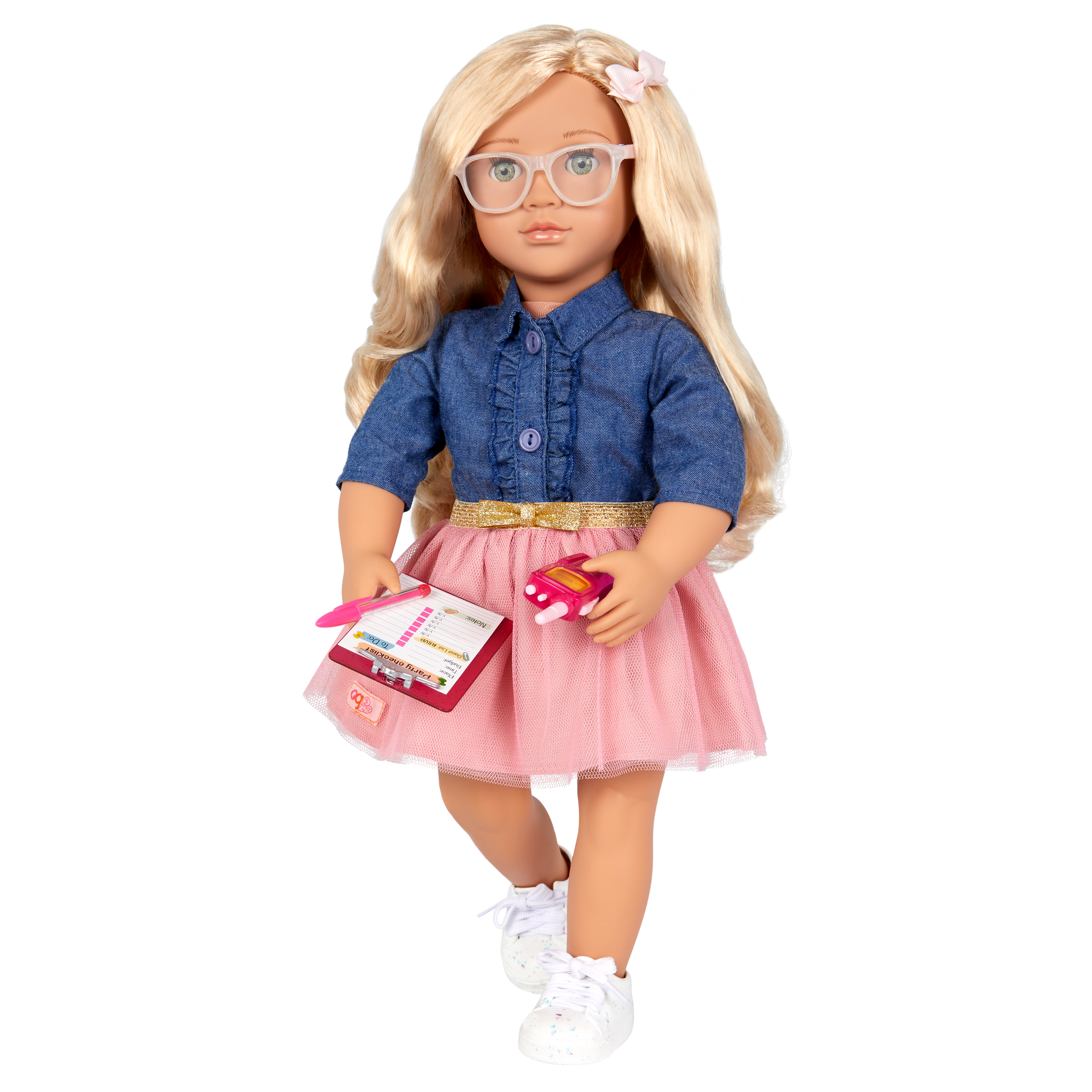 Our Generation Emily Posable 18-inch Party Planner Doll & Storybook