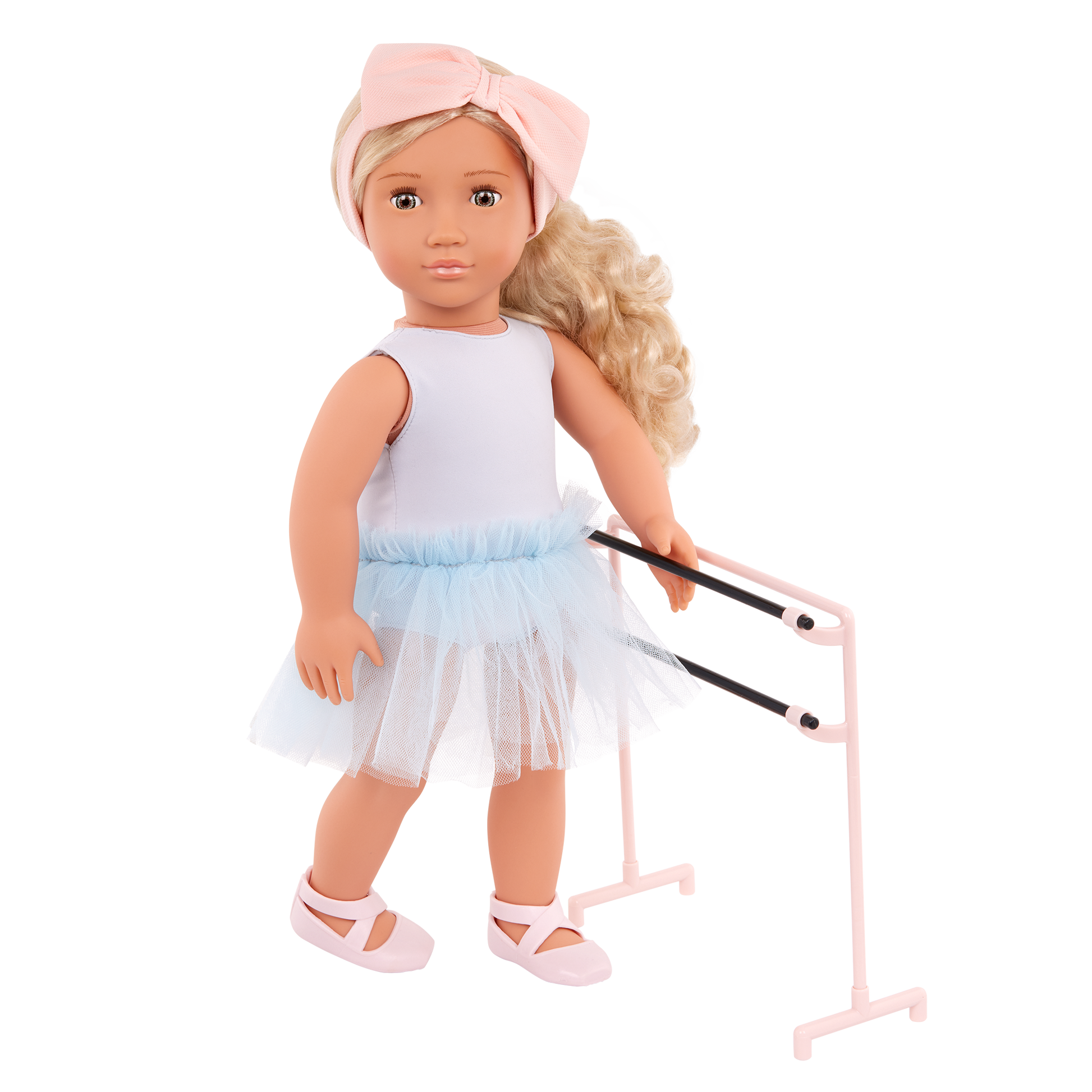 Our Generation 46cm Doll Prima with ballet outfit and accessories
