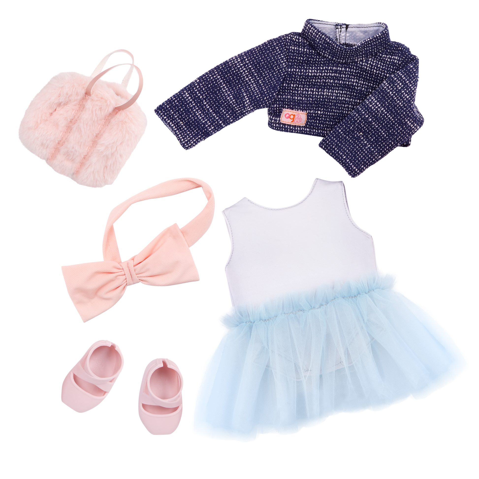 Our Generation 46cm Doll Prima with ballet outfit and accessories