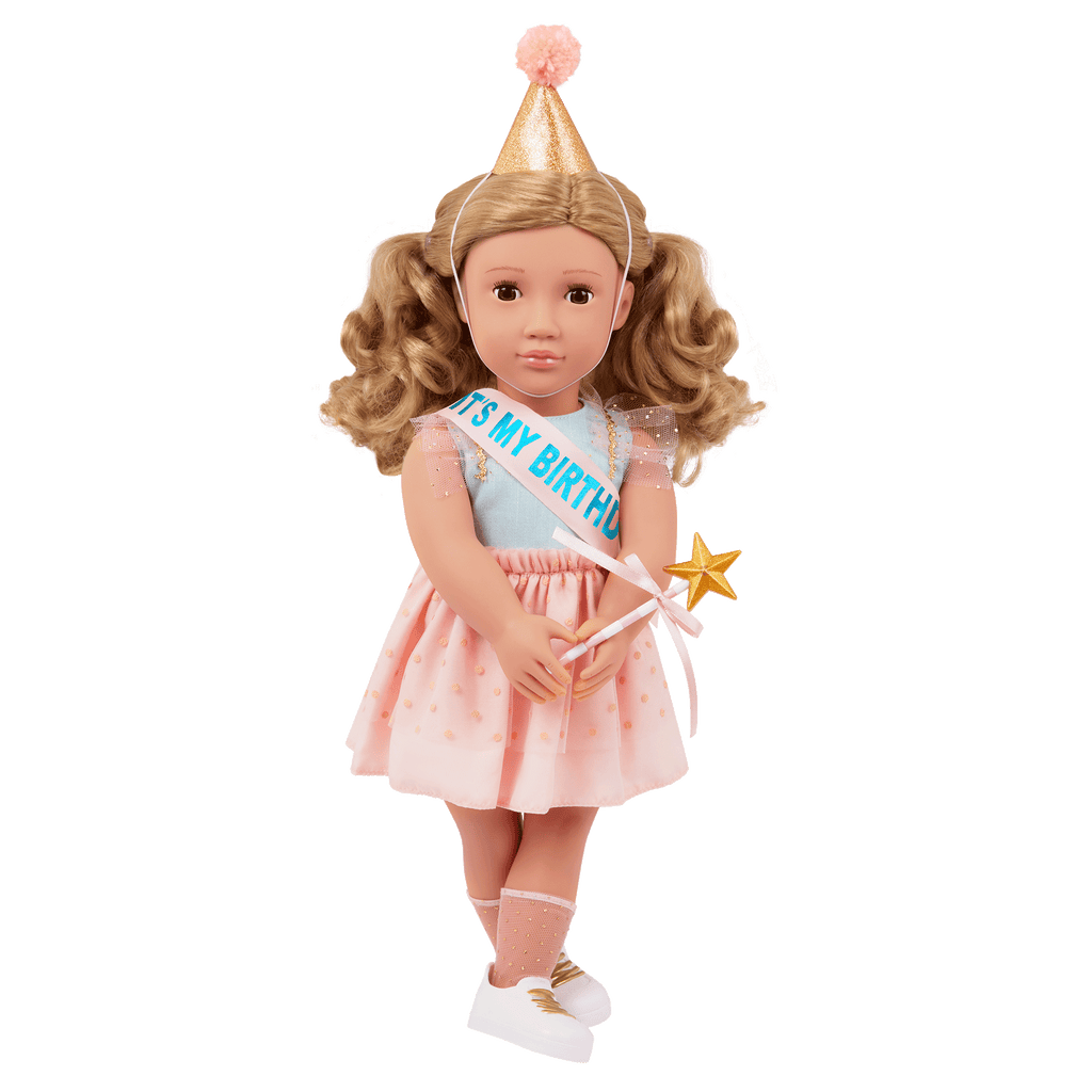 Romy birthday party girl 18-inch doll