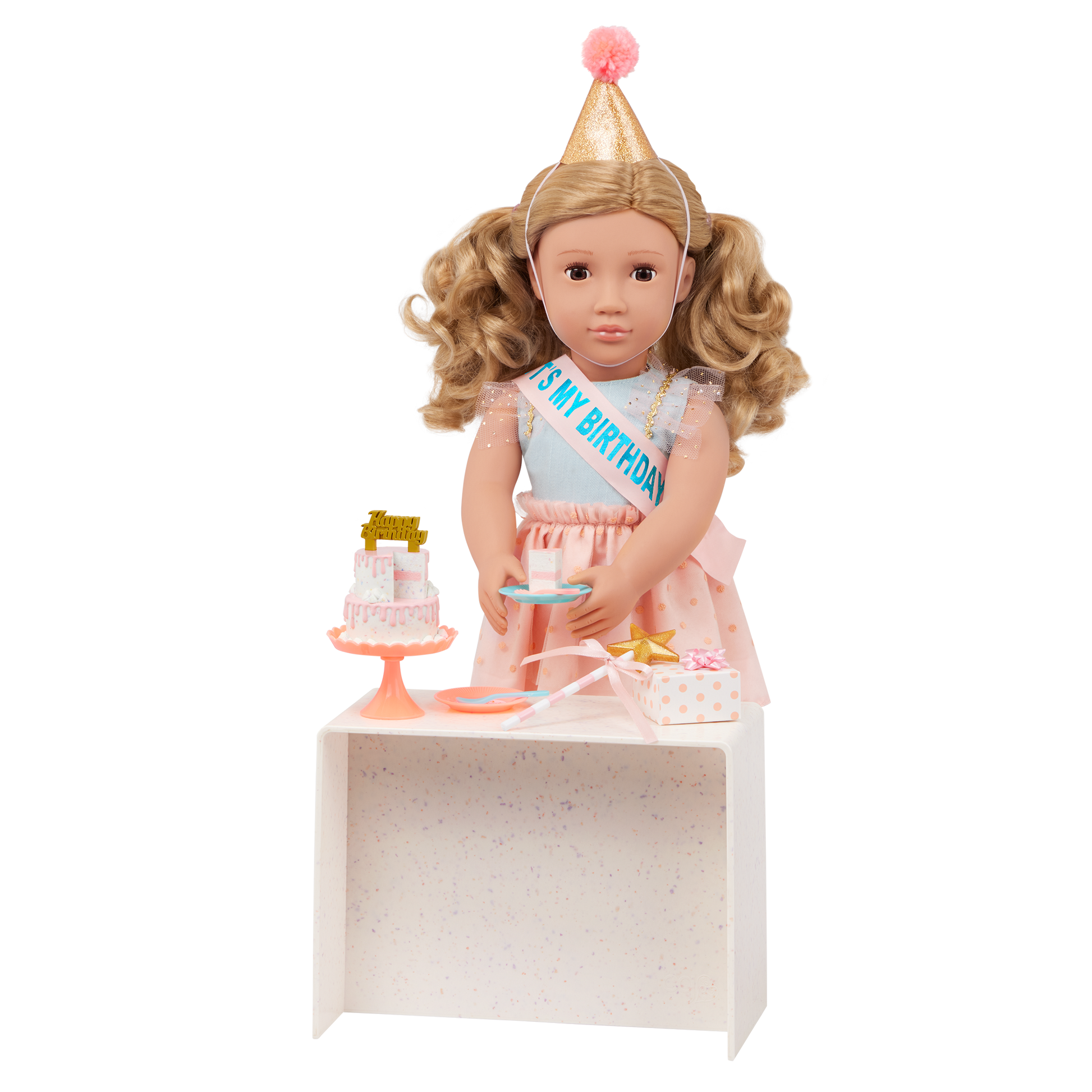 Romy birthday party girl 18-inch doll