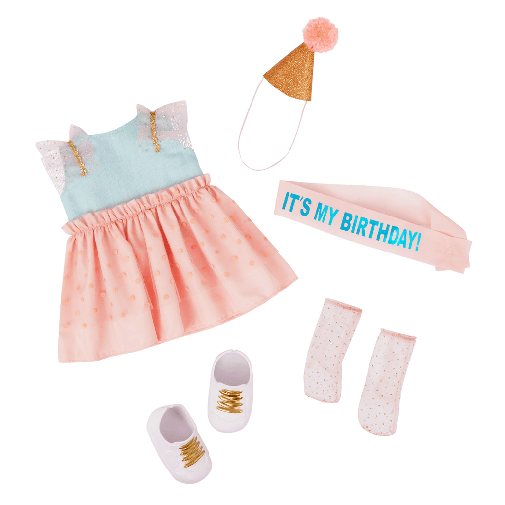 Romy birthday party girl 18-inch doll