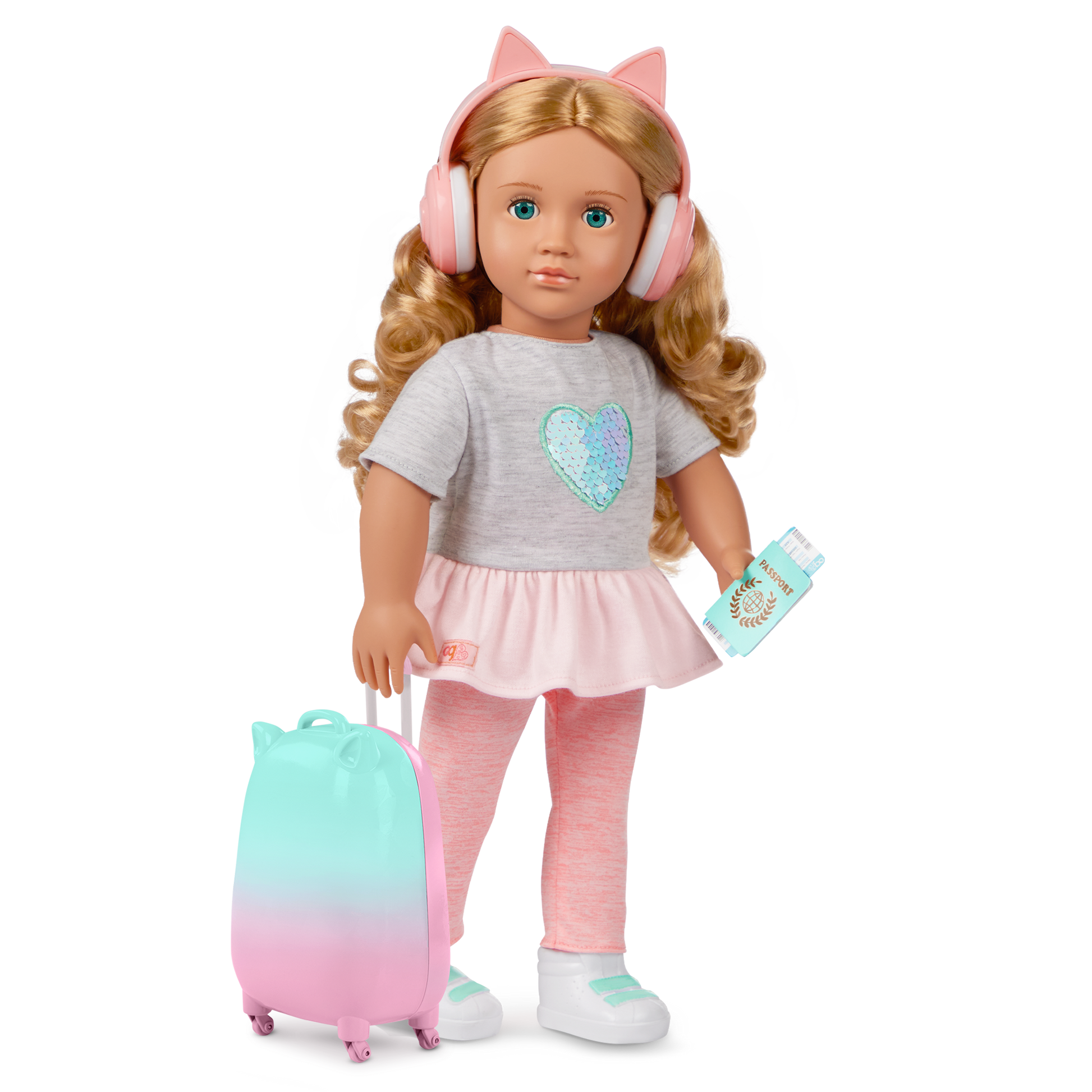 Our Generation 46cm Doll Linzi & Travel Accessories