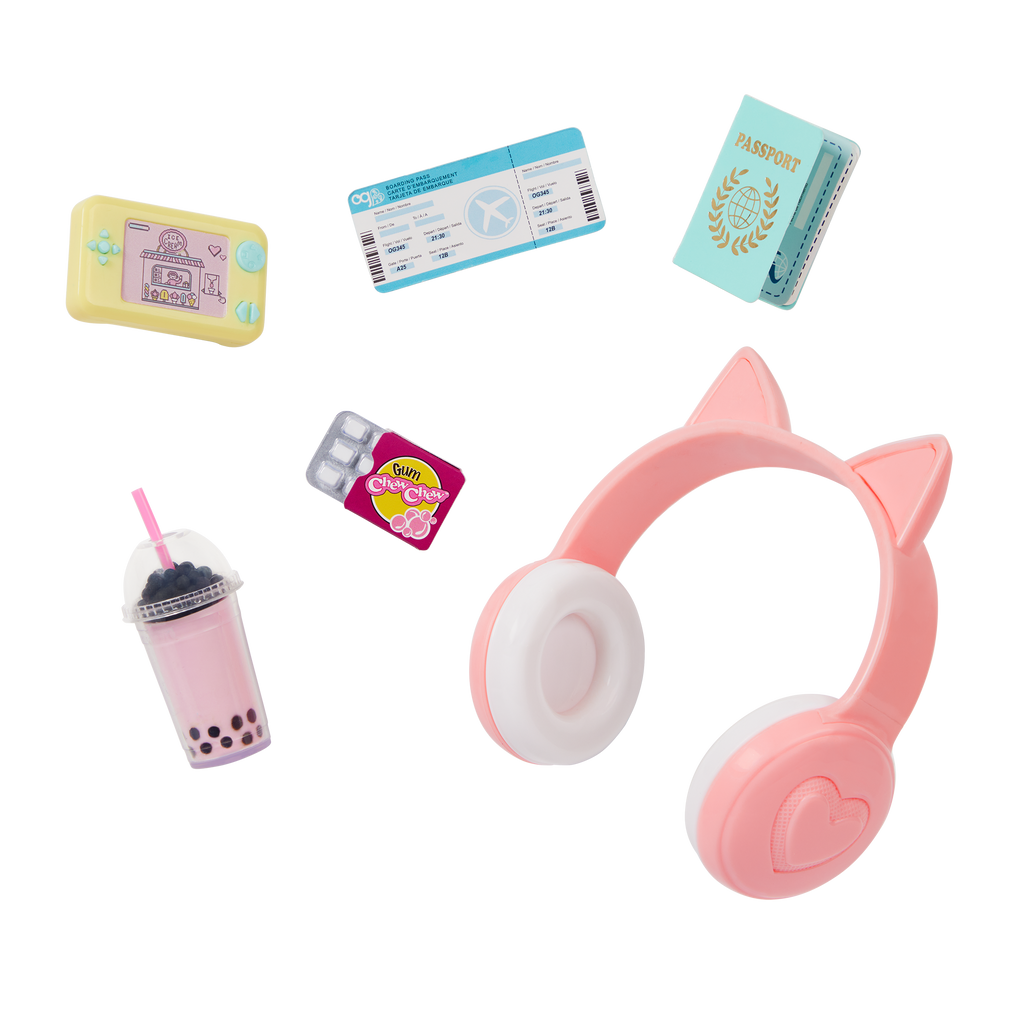 Our Generation 46cm Doll Linzi & Travel Accessories