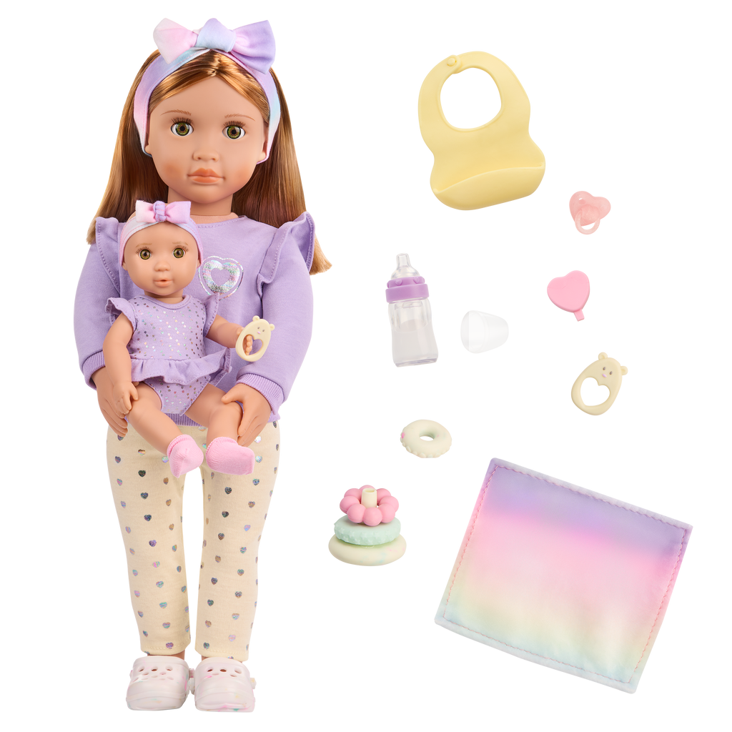 Our Generation 46 cm Doll Tory & Baby Sister Riley