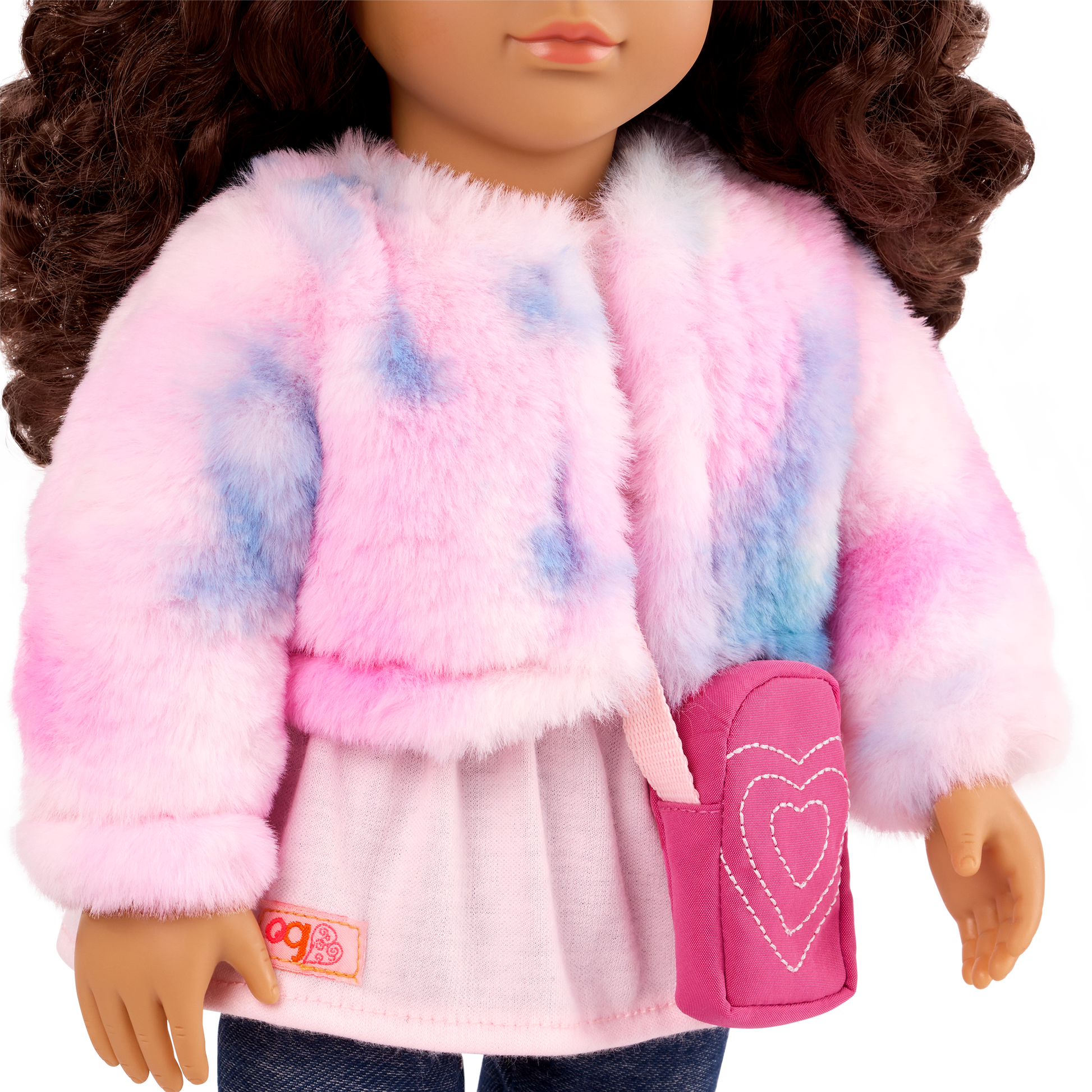 Our Generation 46 cm Doll Ines & Pet Puppy Jojo