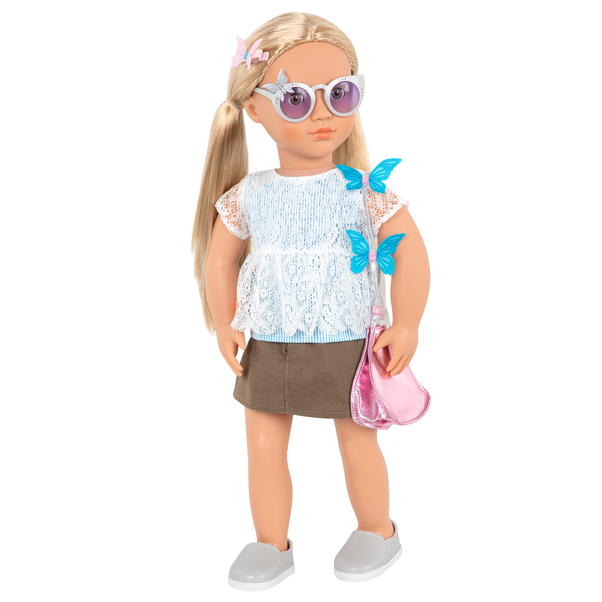 Butterfly Flutter Purse Set for 46 cm Dolls