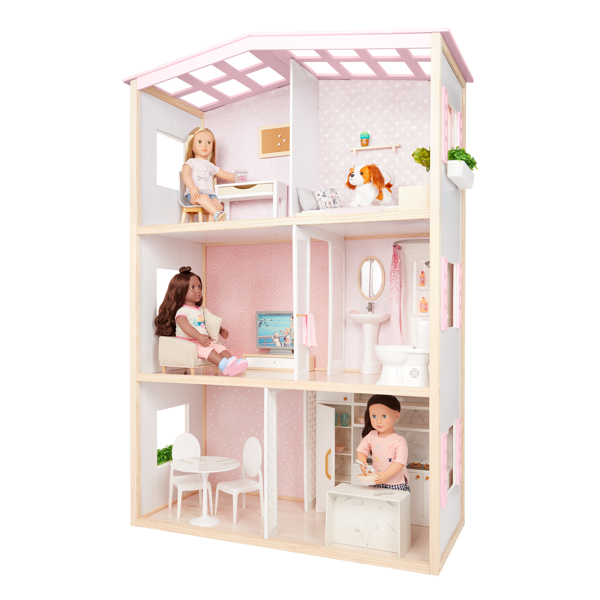 Dollhouse for 18-inch dolls