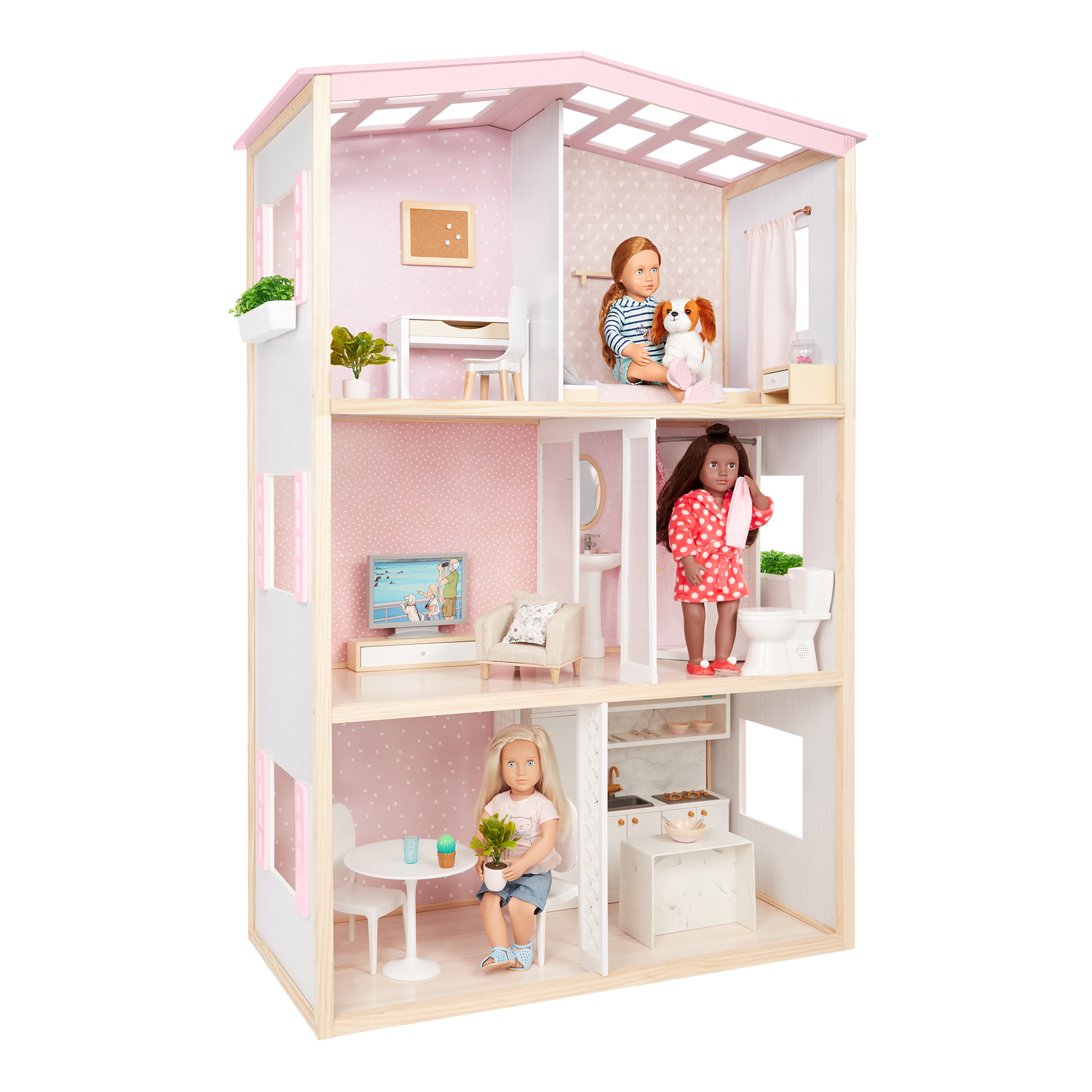 Dollhouse for 18-inch dolls