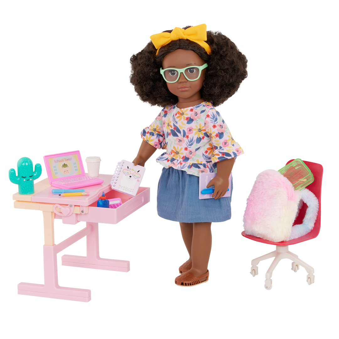 School Dreams 46cm Doll Desk Our Generation Our Generation NZ