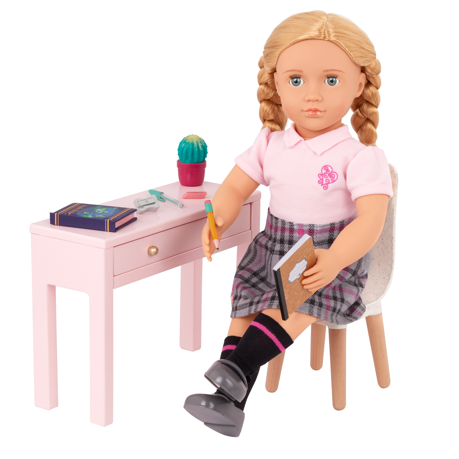 Our Generation Working Wonder Desk Furniture for 46cm Dolls