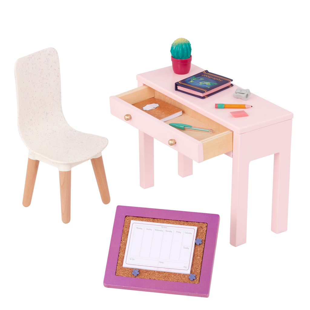 Our Generation Working Wonder Desk Furniture for 46cm Dolls
