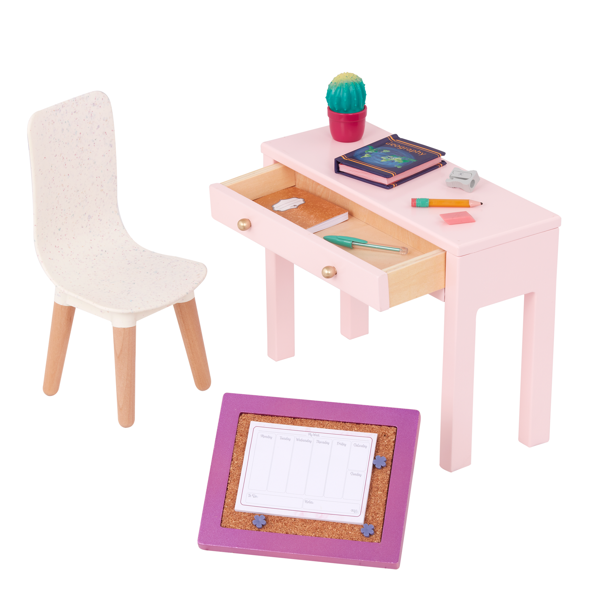 Our Generation Working Wonder Desk Furniture for 46cm Dolls