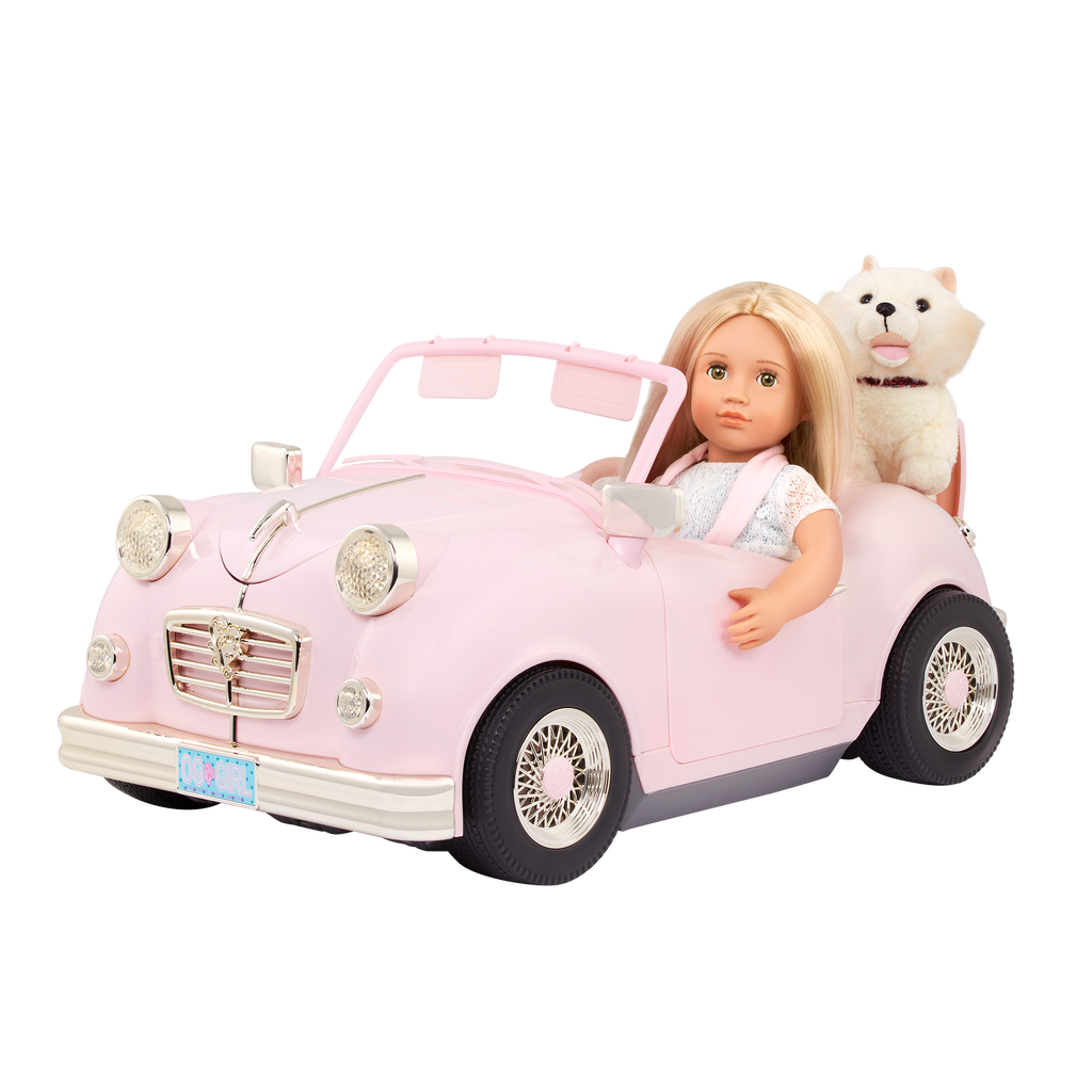 car drive cruising playset for 18-inch dolls
