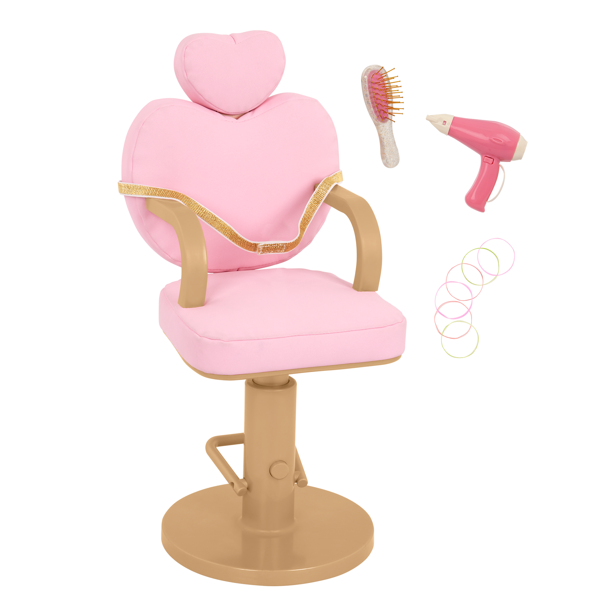 Our Generation Sweet Salon Chair for 46cm Dolls with accessories