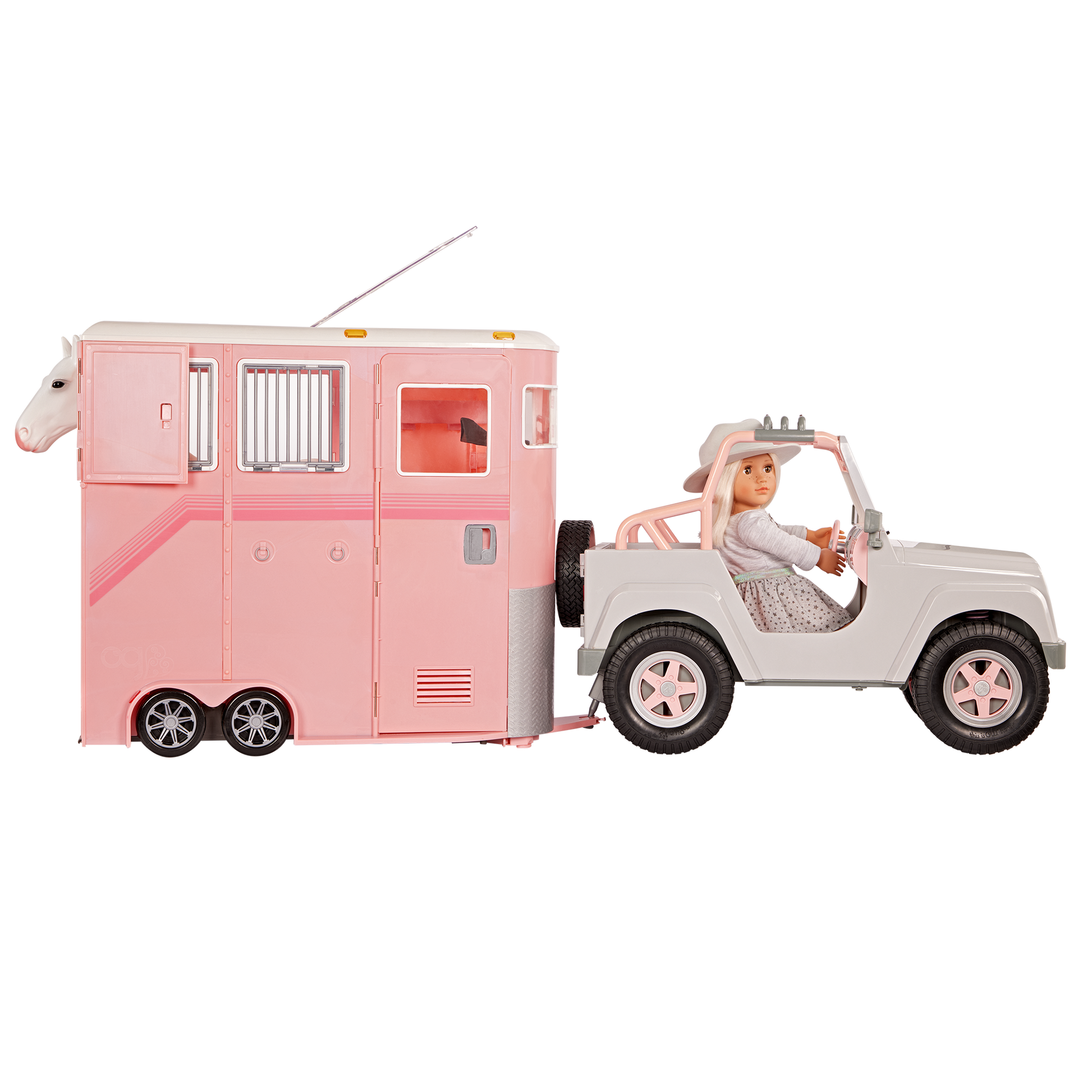 Our Generation Mane to Travel Horse Trailer Set for 18" Dolls