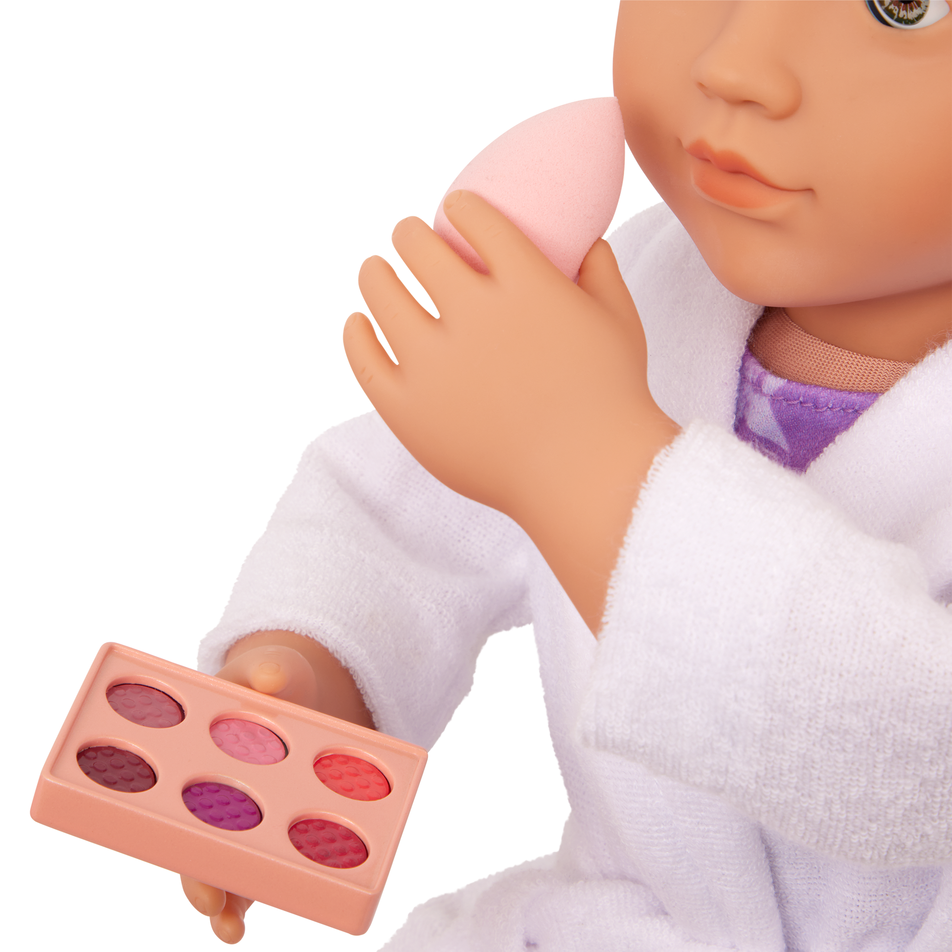 Our Generation Fabulous Fun Vanity Set for 46cm Dolls including vanity table and chair, makeup and skin care