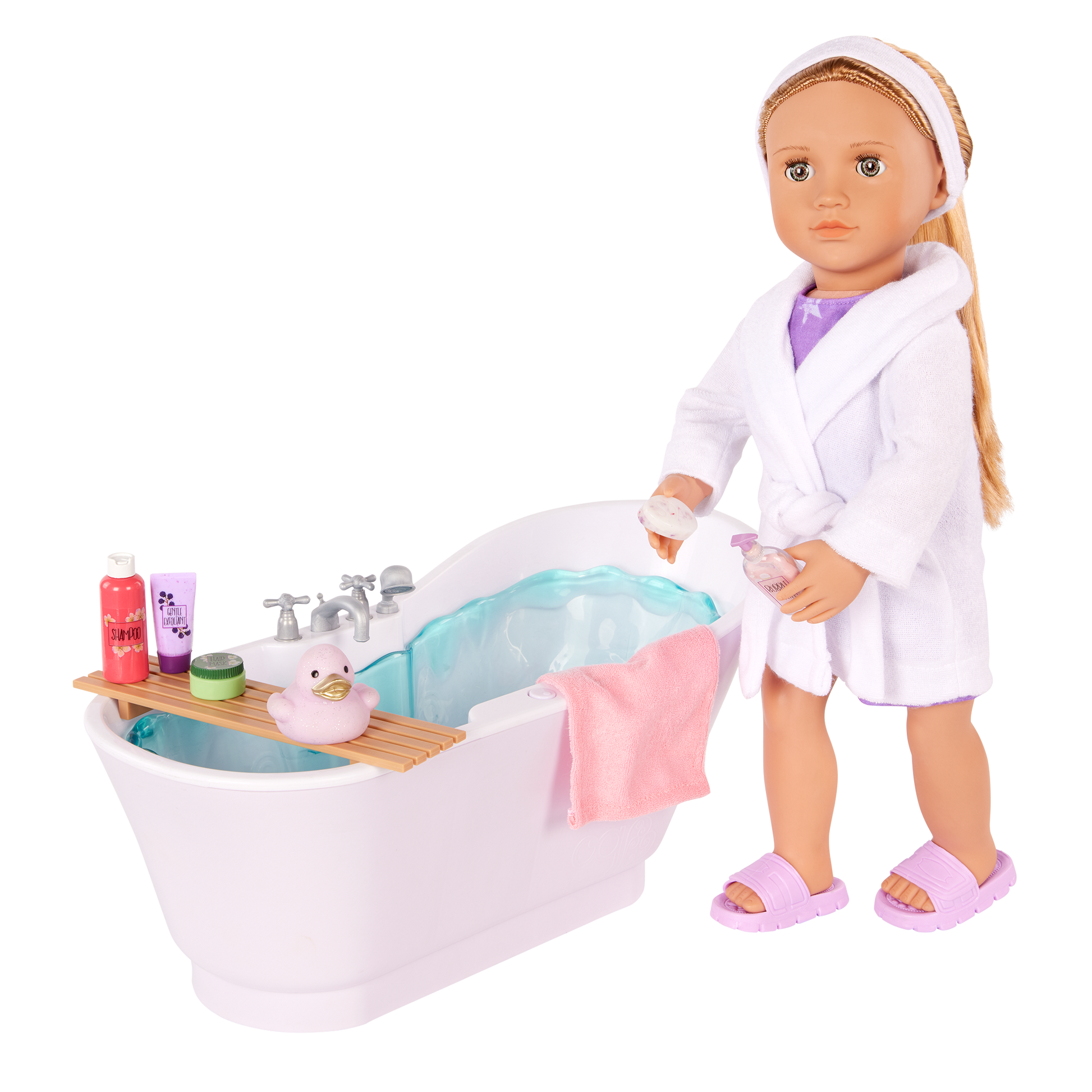 Our Generation Bubbly Bathtime Set for 46cm Dolls