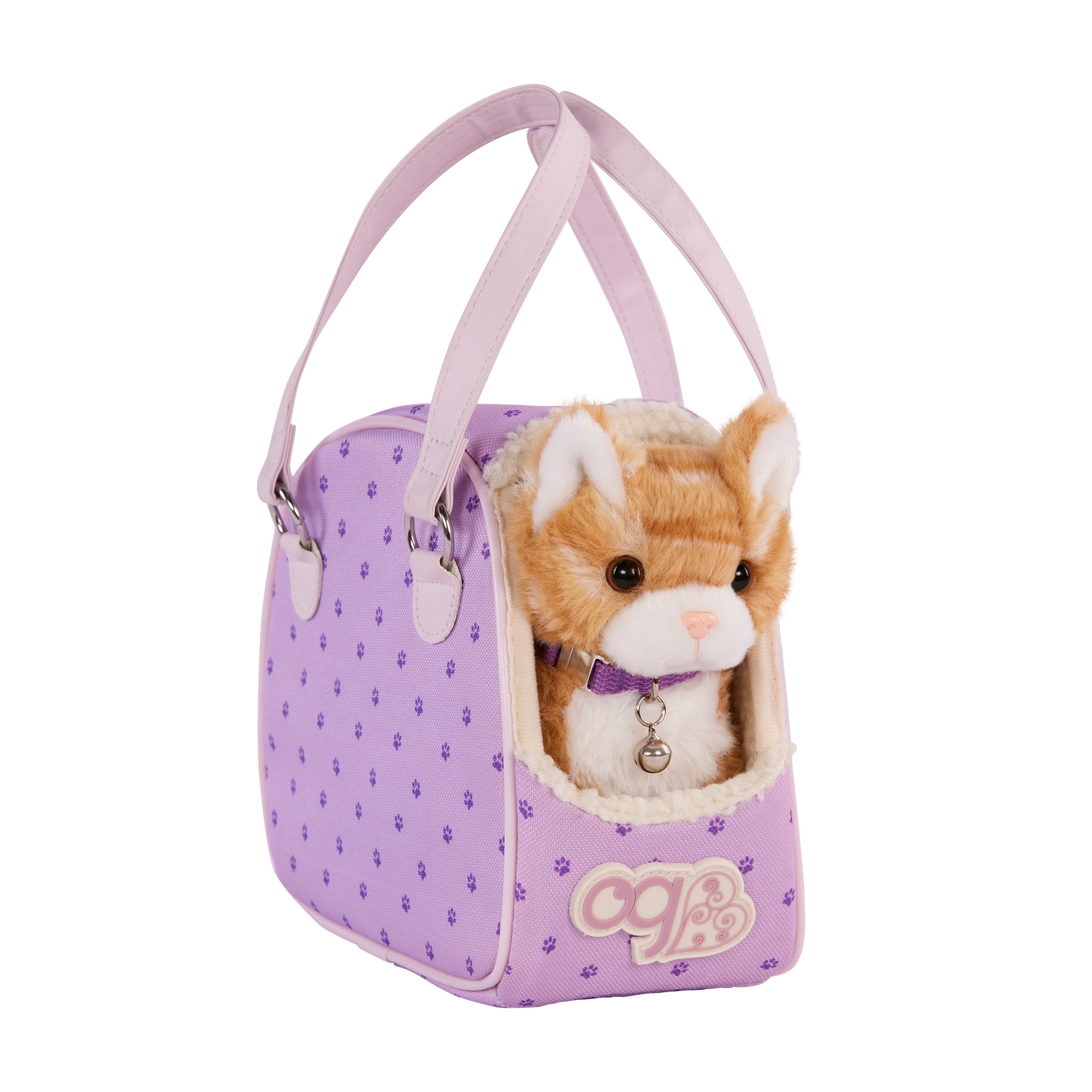 Our Generation Plush Kitten and Pet Carrier with accessories