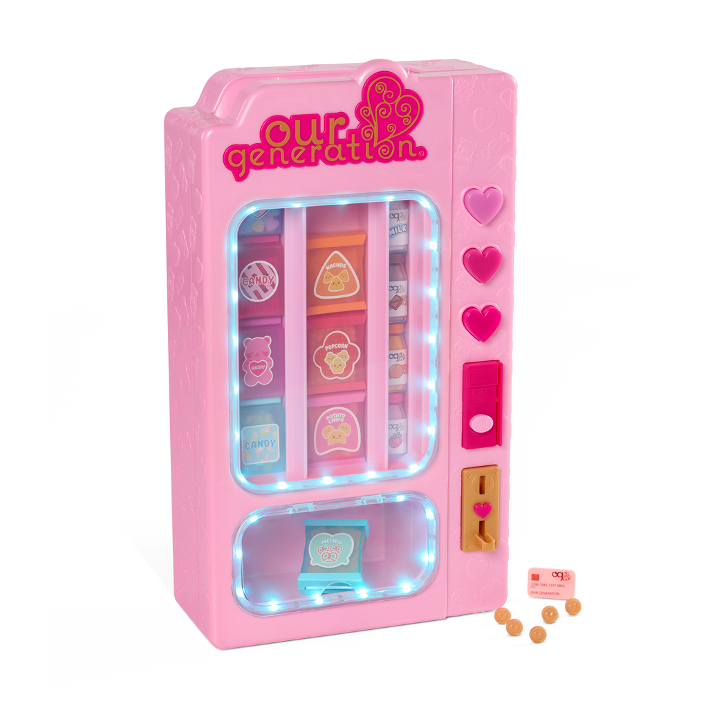 Our Generation Snacktime Fun Vending Machine Playset for 46 cm Dolls