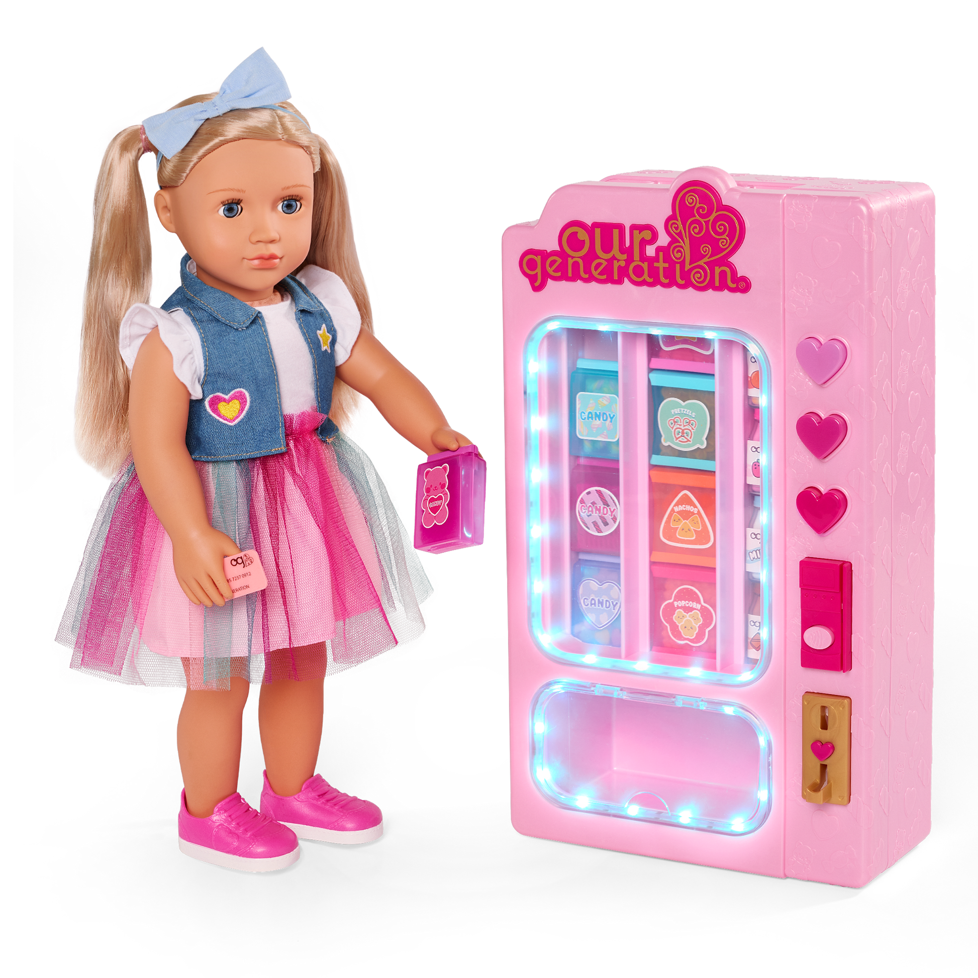 Our Generation Snacktime Fun Vending Machine Playset for 46 cm Dolls