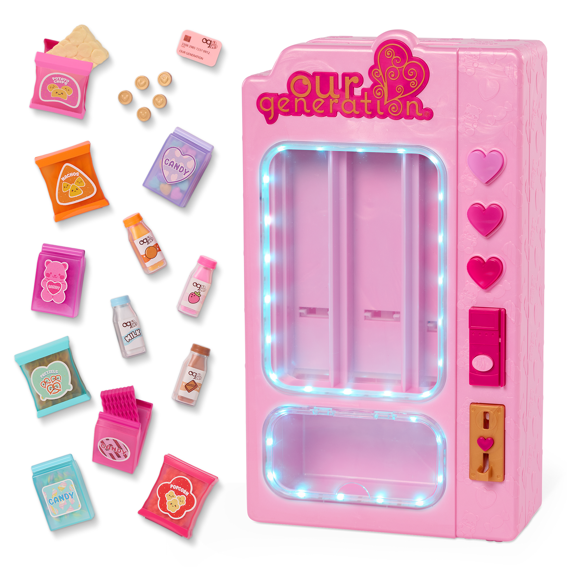 Our Generation Snacktime Fun Vending Machine Playset for 46 cm Dolls