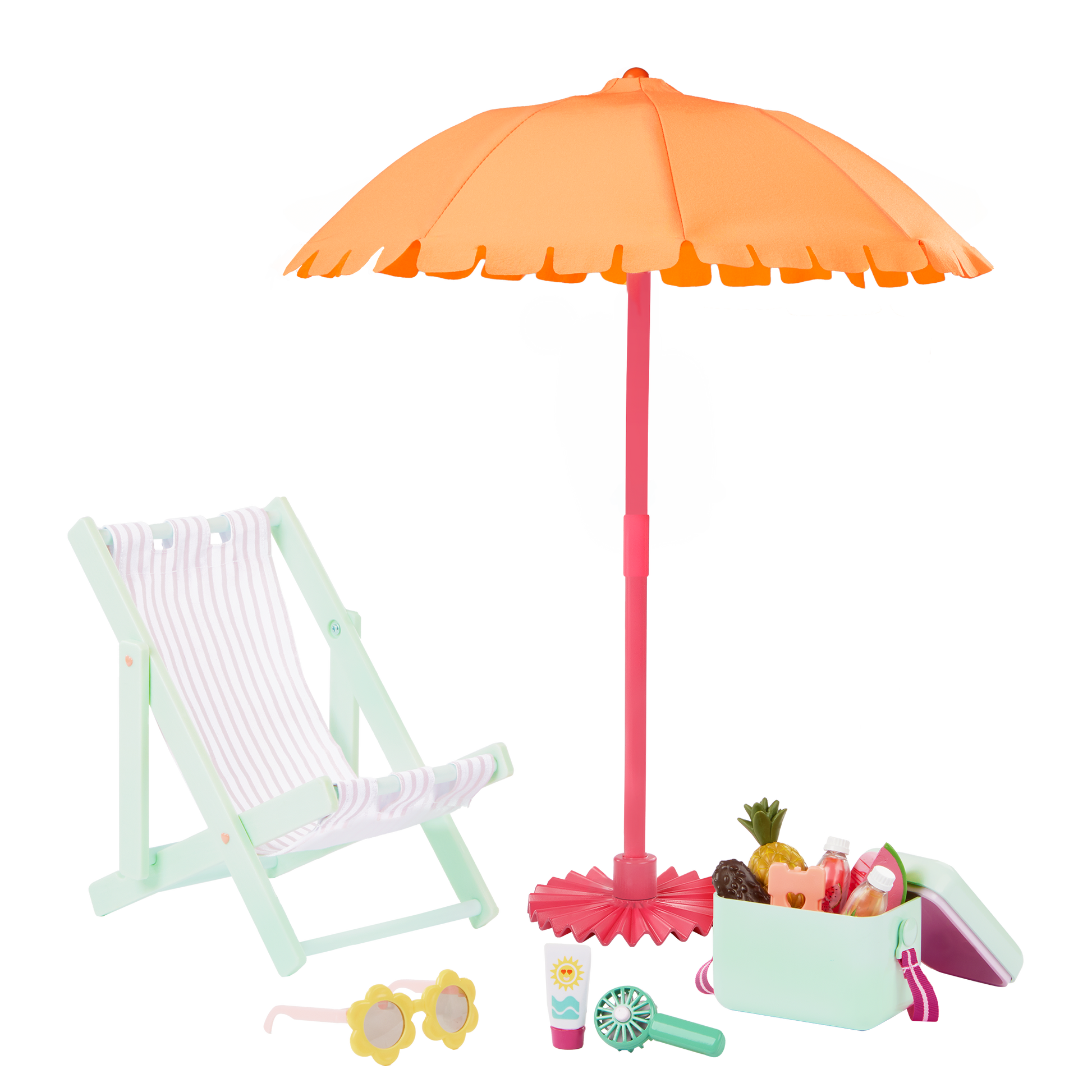 Our Generation Sunny & Cool Patio Accessory Set for 46 cm Dolls