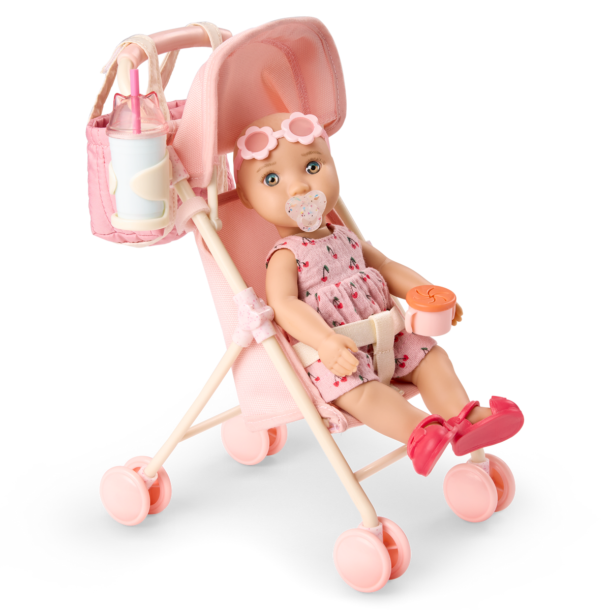 Our Generation Baby Izzy & Stroller Set