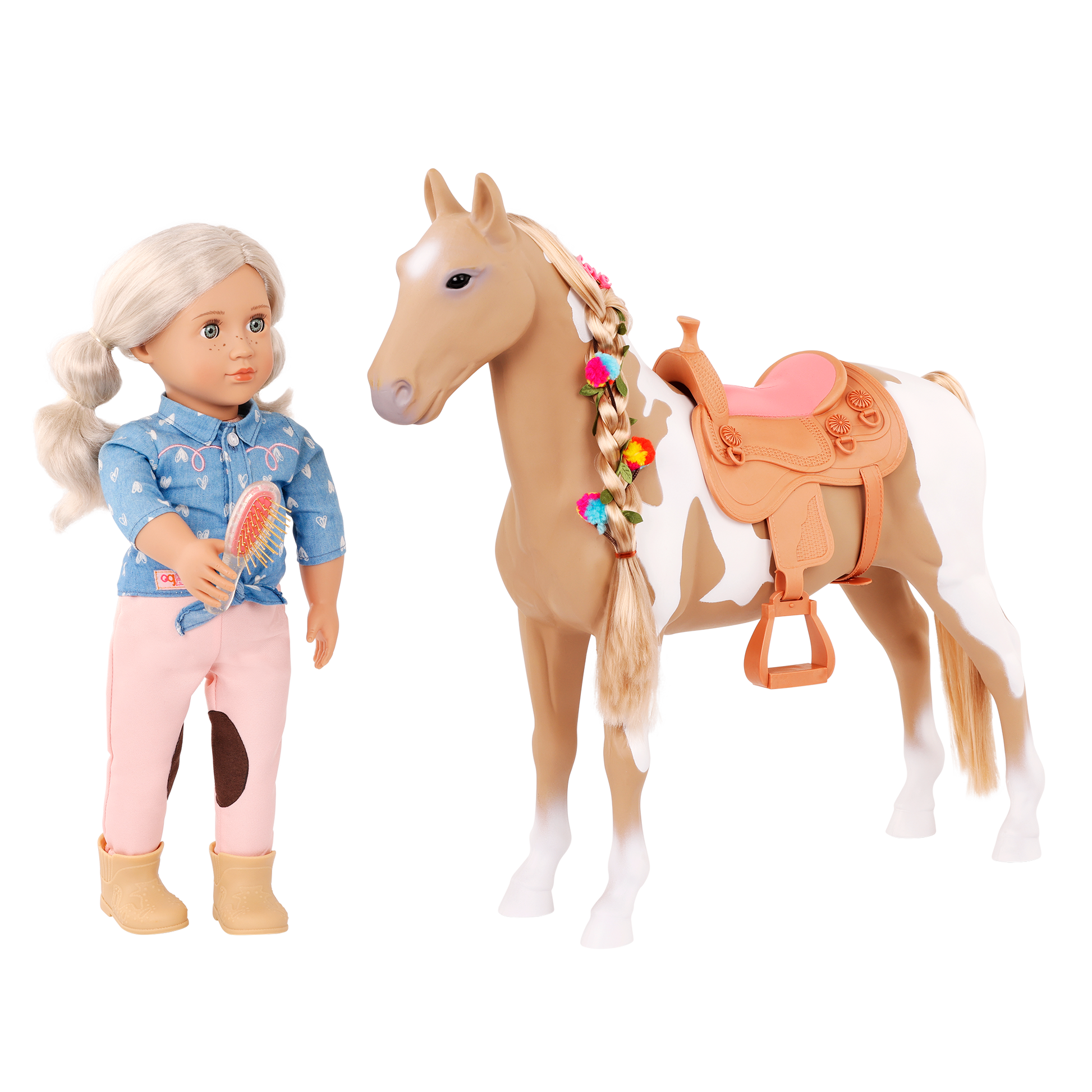 Our Generation Palomino Hair Play Horse for 46cm Dolls