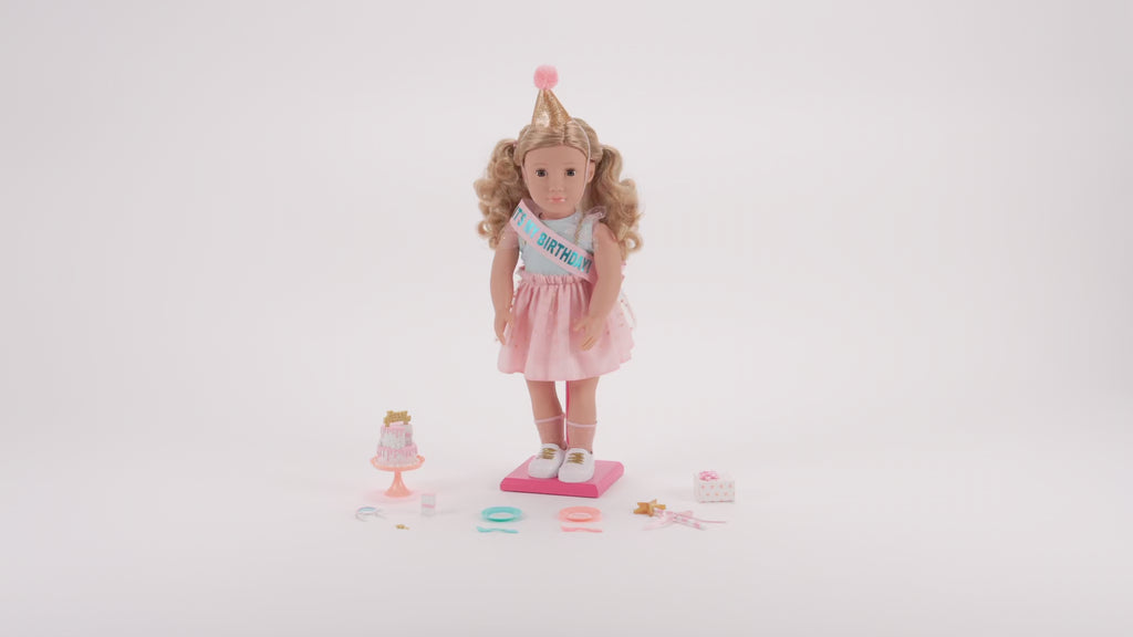 Romy birthday party girl 18-inch doll