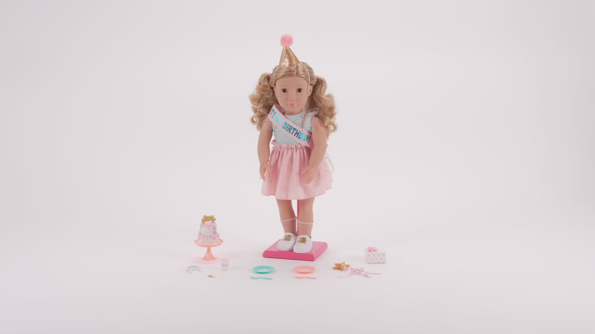 Romy birthday party girl 18-inch doll