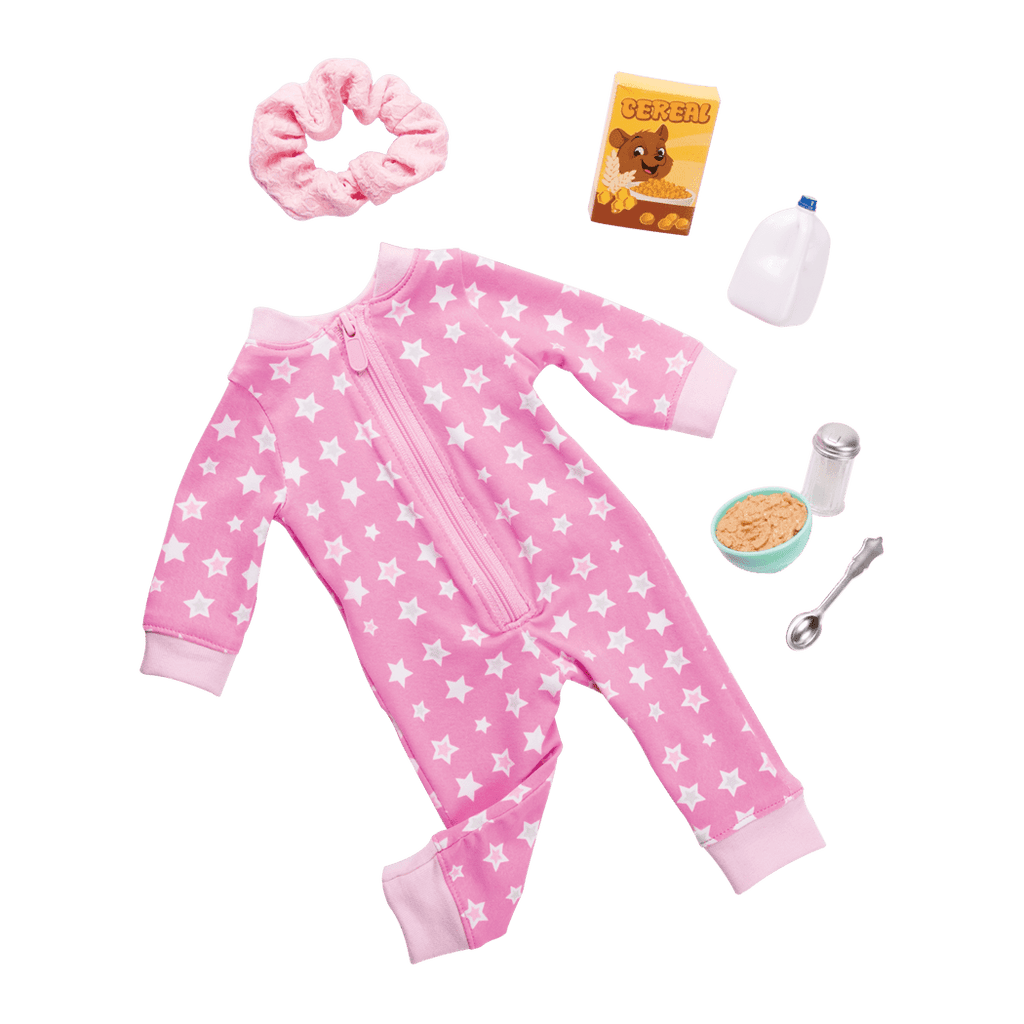 Onesie Pajama Outfit for 46cm Dolls