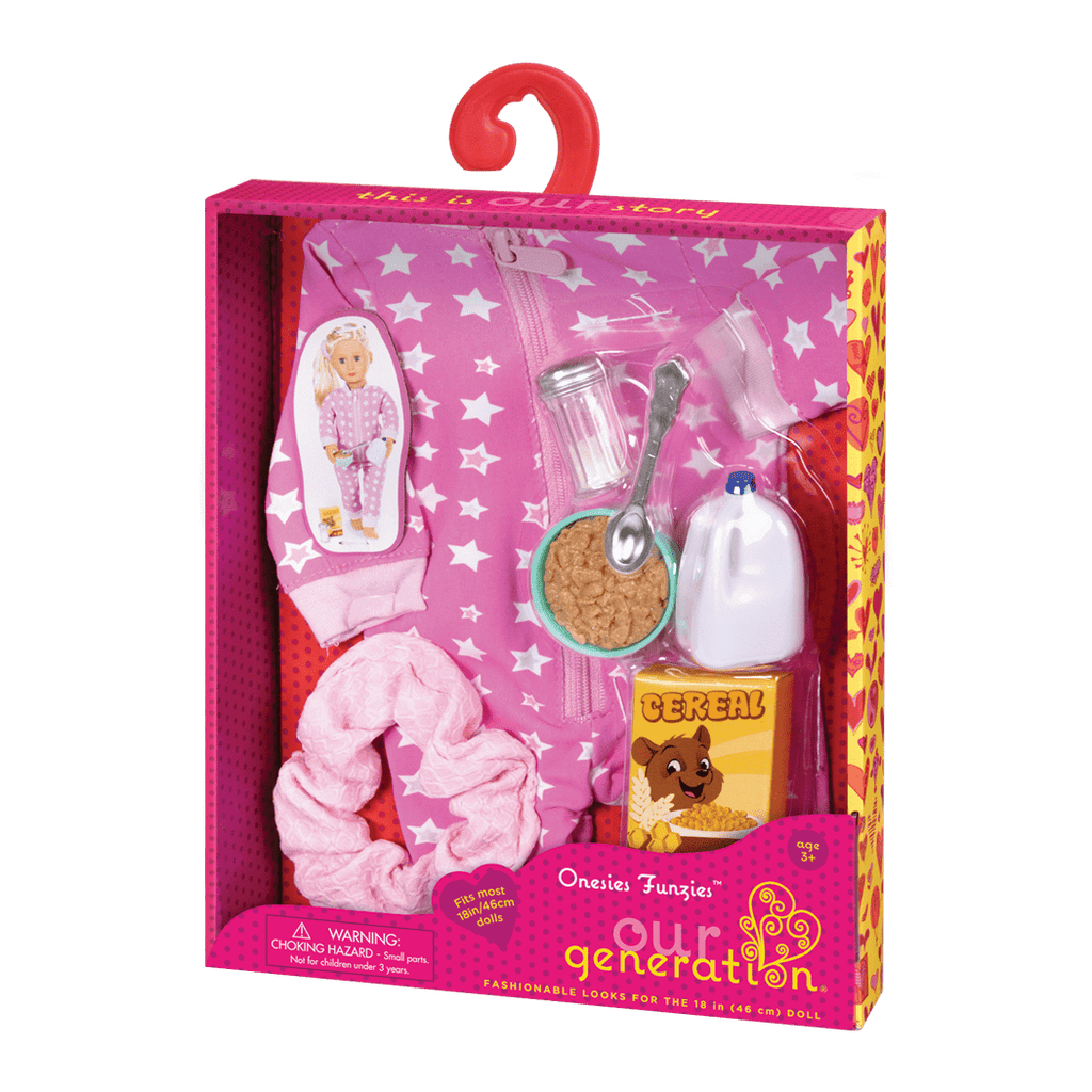 Onesie Pajama Outfit for 46cm Dolls