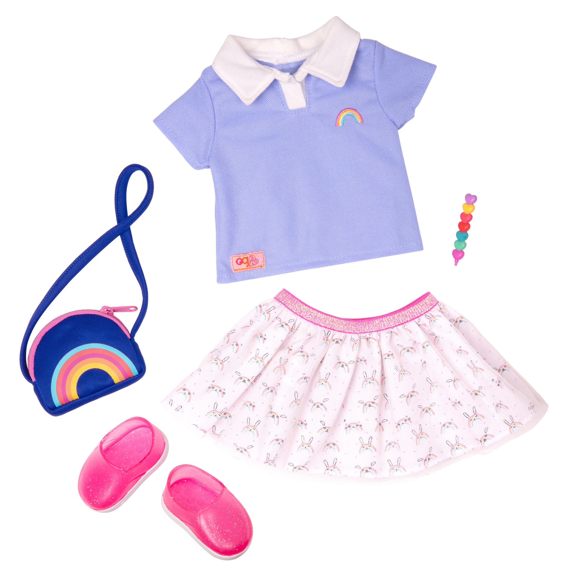 School Uniform Outfit for 46cm Dolls