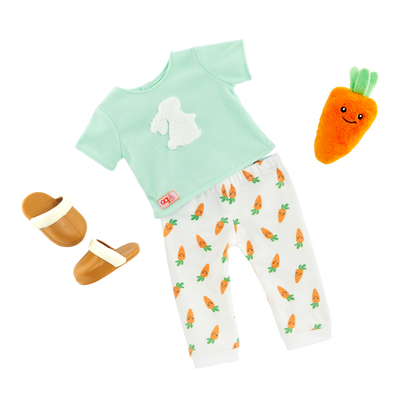 Our Generation Bedtime Bunny outfit