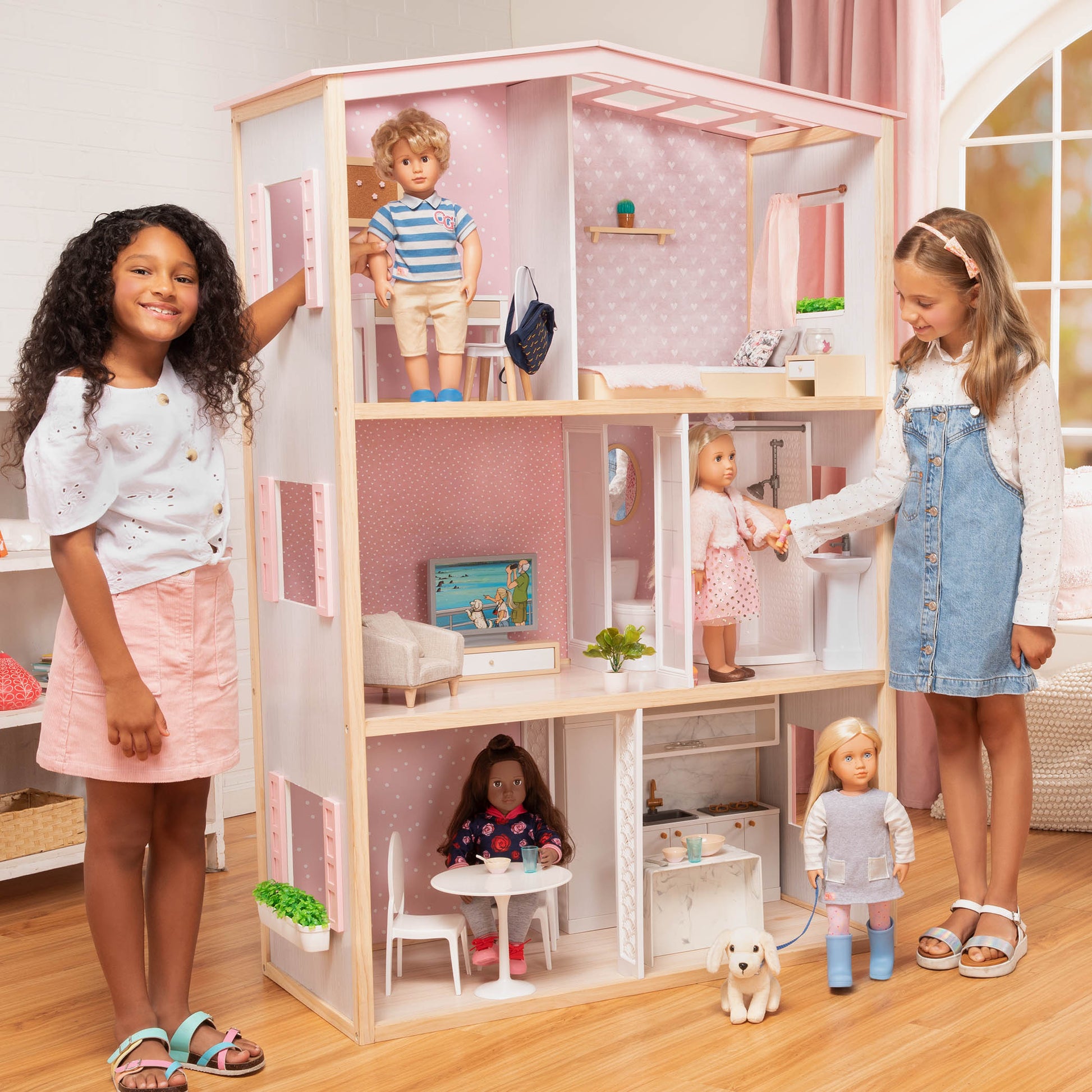 Dollhouse for 46cm dolls