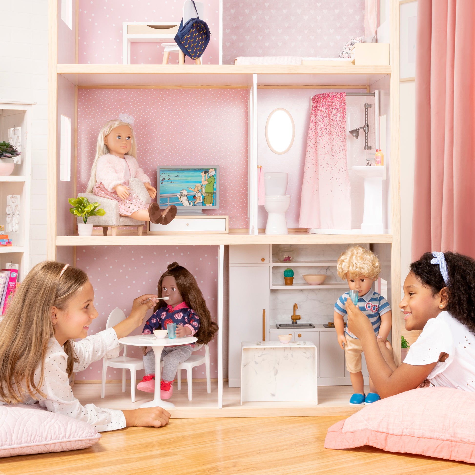 Dollhouse for 46cm dolls