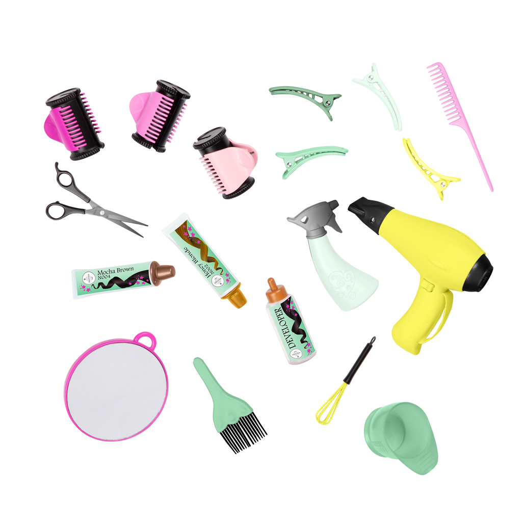 Salon Cart & Styling Set for 46cm Dolls!