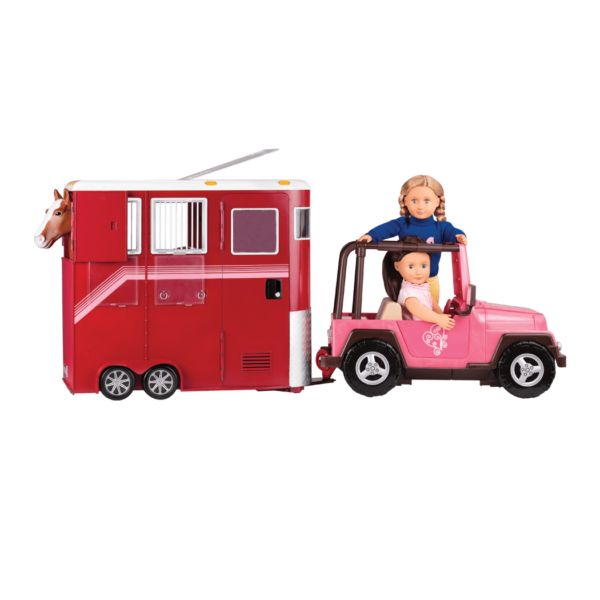 Mane Attraction Horse Trailer 18 inch Dolls Our Generation