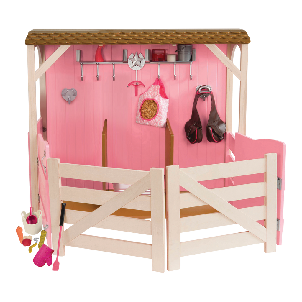 Stable with Paddock ; Stable with Paddock ; Stable Accessories ; Tamera31192 Horse stable ; two foals horse stalls ; Saddle Up Stables package