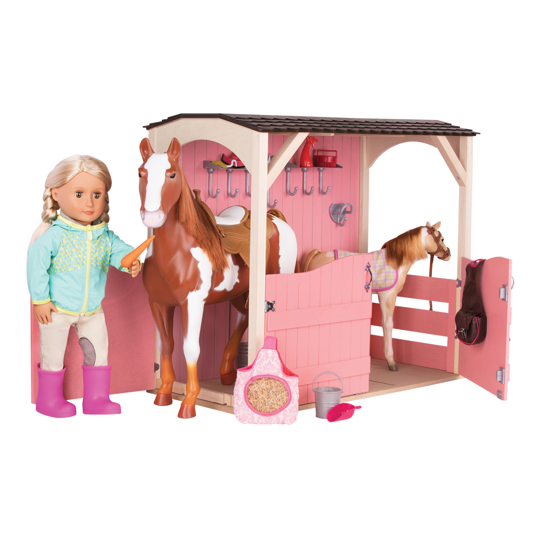 Stable with Paddock ; Stable with Paddock ; Stable Accessories ; Tamera31192 Horse stable ; two foals horse stalls ; Saddle Up Stables package