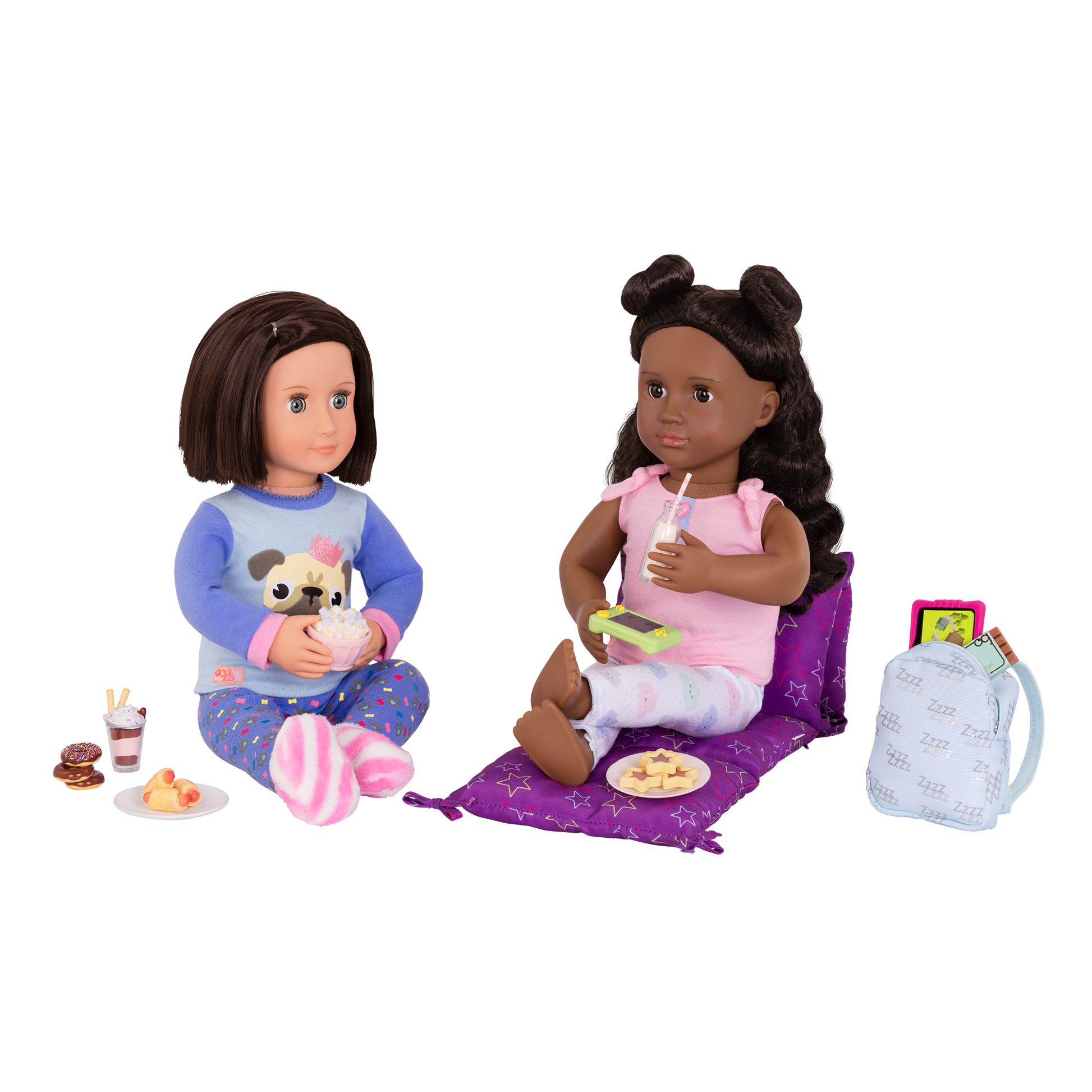 Slumber Delight Sleepover Set for 18-inch Dolls;Slumber Delight Sleepover Set for 18-inch Dolls;Slumber Delight Sleepover Set for 18-inch Dolls;Slumber Delight Sleepover Set for 18-inch Dolls;Slumber Delight Sleepover Set for 18-inch Dolls;Slumber Delight Sleepover Set for 18-inch Dolls