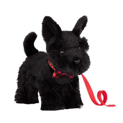 6-inch Posable Scottish Terrier Pup for 18-inch Dolls