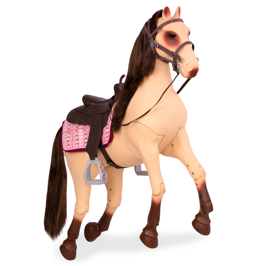 Poseable Morgan Horse for 18-inch Dolls!